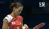 裴延珠VS伊丽莎白 2011苏迪曼杯 女单资格赛视频