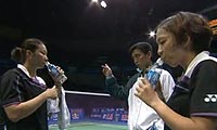 程文欣/简毓瑾VS古塔/蓬纳帕 2011苏迪曼杯 女双资格赛视频