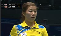 裴延珠VS郑清亿 2011苏迪曼杯 女单1/4决赛视频
