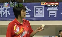 陈晓佳VS索敌 2010国青赛 女单决赛视频