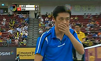 李宗伟VS胡赟 2013马来公开赛 男单1/4决赛视频