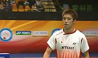 李宗伟VS田儿贤一 2012香港公开赛 男单半决赛视频