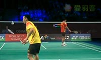 杜鹏宇VS谌龙 2012丹麦公开赛 男单半决赛视频