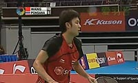 波萨那VS王睁茗 2012新加坡公开赛 男单决赛视频