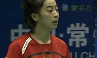 王适娴VS伏明天 2011中国大师赛 女单1/8决赛视频