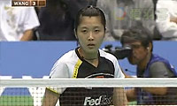 蒋燕皎VS汪鑫(第一局) 2010日本公开赛 女单决赛视频