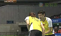张楠/赵芸蕾VS陶嘉明/田卿(第一局) 2010日本公开赛 混双决赛视频