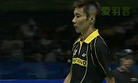 林丹VS李宗伟（第二局） 2009苏迪曼杯 男单半决赛视频