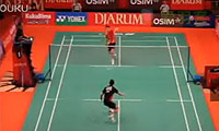 佐佐木翔VS林丹 2011印尼公开赛 男单1/8决赛视频