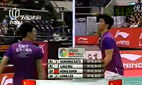 蔡赟/傅海峰VS阿尔文/古纳万 2011新加坡公开赛 男双决赛视频
