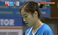 王适娴VS成池铉 2010韩国公开赛 女单决赛视频