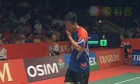狄奥尼修斯VS杜鹏宇 2013印尼公开赛 男单1/4决赛视频