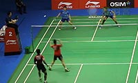 艾哈迈德/纳西尔VS乔丹/玛丽莎 2013新加坡公开赛 混双半决赛视频