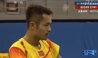 王睁茗VS林丹 2013国羽世锦赛模拟赛 男单资格赛视频