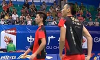 鲍伊/摩根森VS柴飚/张楠 2013羽毛球世锦赛 男双1/8决赛视频