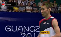 李宗伟VS苏吉亚托 2013羽毛球世锦赛 男单1/4决赛视频
