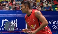 林丹VS阮天明 2013羽毛球世锦赛 男单半决赛视频