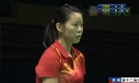 李雪芮VS王适娴 2013全运会羽毛球女团决赛 女单视频