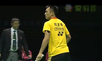 张祺VS邱彦博 2013全运会羽毛球男团决赛 男单视频