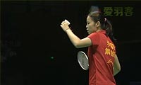 李雪芮VS刘鑫 2013全运会羽毛球 女单决赛视频
