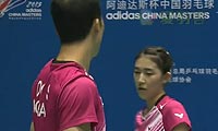 柳延星/严惠媛VS陆基/安妮莎 2013中国大师赛 混双1/4决赛视频