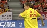 申克VS孙瑜 2013中国羽超联赛 女单资格赛视频