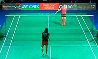 陈祉嘉VS高桥沙也加 2013丹麦公开赛 女单1/16决赛视频