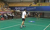 张甜VS杨帆 2013自贡市运会羽毛球 男单半决赛视频