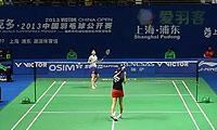 高桥沙也加VS邓旋 2013中国公开赛 女单1/16决赛视频