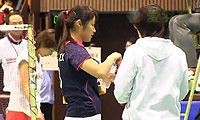 广濑荣理子VS打田志津香 2013日本全国锦标赛 女单资格赛视频