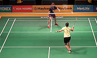 姚雪VS内维尔 2014马来公开赛 女单1/8决赛视频