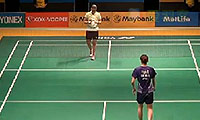 姚雪VS内维尔 2014马来公开赛 女单1/8决赛视频