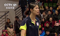 陈晓佳VS谢扬 2013中国羽超联赛 女单资格赛视频