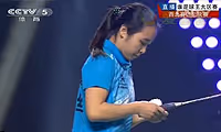 刘宇丝VS王思卜 2013谁是球王争霸赛 西北赛区女单决赛视频