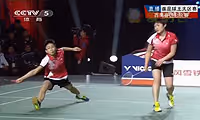 袁旭华/傅晨麟VS江文婷/郭敏 2013谁是球王争霸赛 西南赛区女双决赛视频