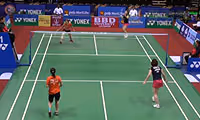 程文欣/谢沛蓁VS垣岩令佳/前田美顺 2014印度公开赛 女双1/8决赛视频