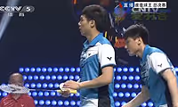 王帅/郑健VS刘嘉辉/许绩彤 2013谁是球王争霸赛 男双决赛视频