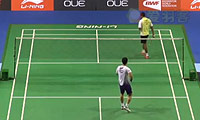杜鹏宇VS普拉诺 2014新加坡公开赛 男单1/8决赛视频