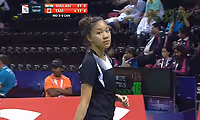 图拉西VS布里特妮 2014尤伯杯 女单资格赛视频
