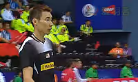 李宗伟VS约根森 2014汤姆斯杯 男单1/4决赛视频