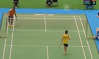 林丹VS张维峰 2014日本公开赛 男单1/8决赛视频