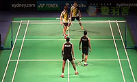 高成炫/申白喆VS乔普拉/迪瓦卡 2014澳洲公开赛 男双1/8决赛视频