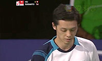 苏吉亚托VS胡赟 2014羽毛球世锦赛 男单1/8决赛视频