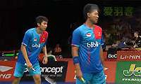 普拉塔玛/萨普特拉VS瓦纳瓦特/帕提帕特 2014羽毛球世锦赛 男双1/8决赛视频