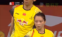 刘成/包宜鑫VS鲁恺/黄雅琼 2014羽毛球世锦赛 混双1/4决赛视频