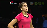 马琳VS辛德胡 2014羽毛球世锦赛 女单半决赛视频