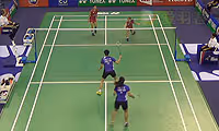 松友美佐纪/高桥礼华VS许雅晴/白驭珀 2014法国公开赛 女双1/8决赛视频