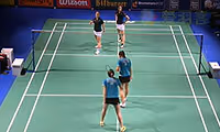 博洛托娃/科塞兹卡娅VS巴宁/塔博林 2014碧特博格公开赛 女双1/4决赛视频