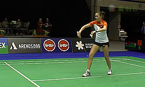 索拉亚(荷兰)VS查普曼(英格兰) 2015欧洲团体锦标赛 女单1/4决赛视频