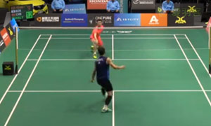 李炫一VS黄宇翔 2015新西兰公开赛 男单1/4决赛视频